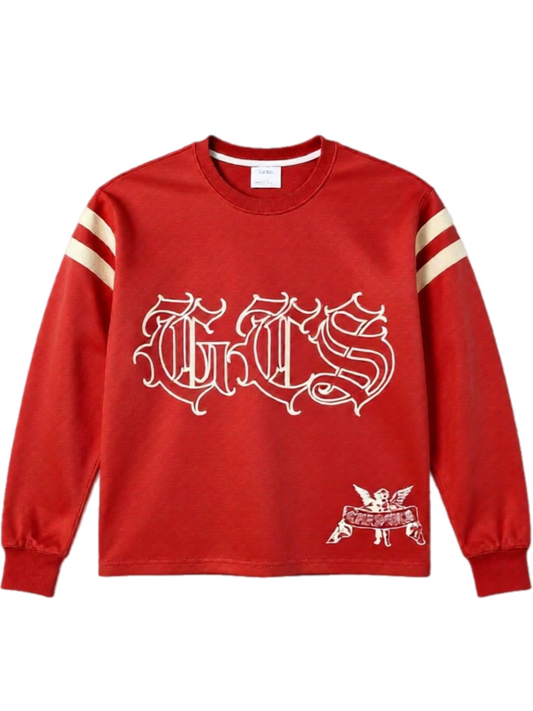 RED GCS CREWNECK